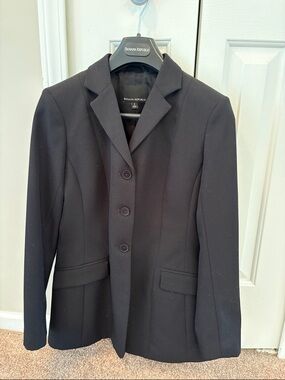Banana Republic Black Classic Single-Breasted Blazer